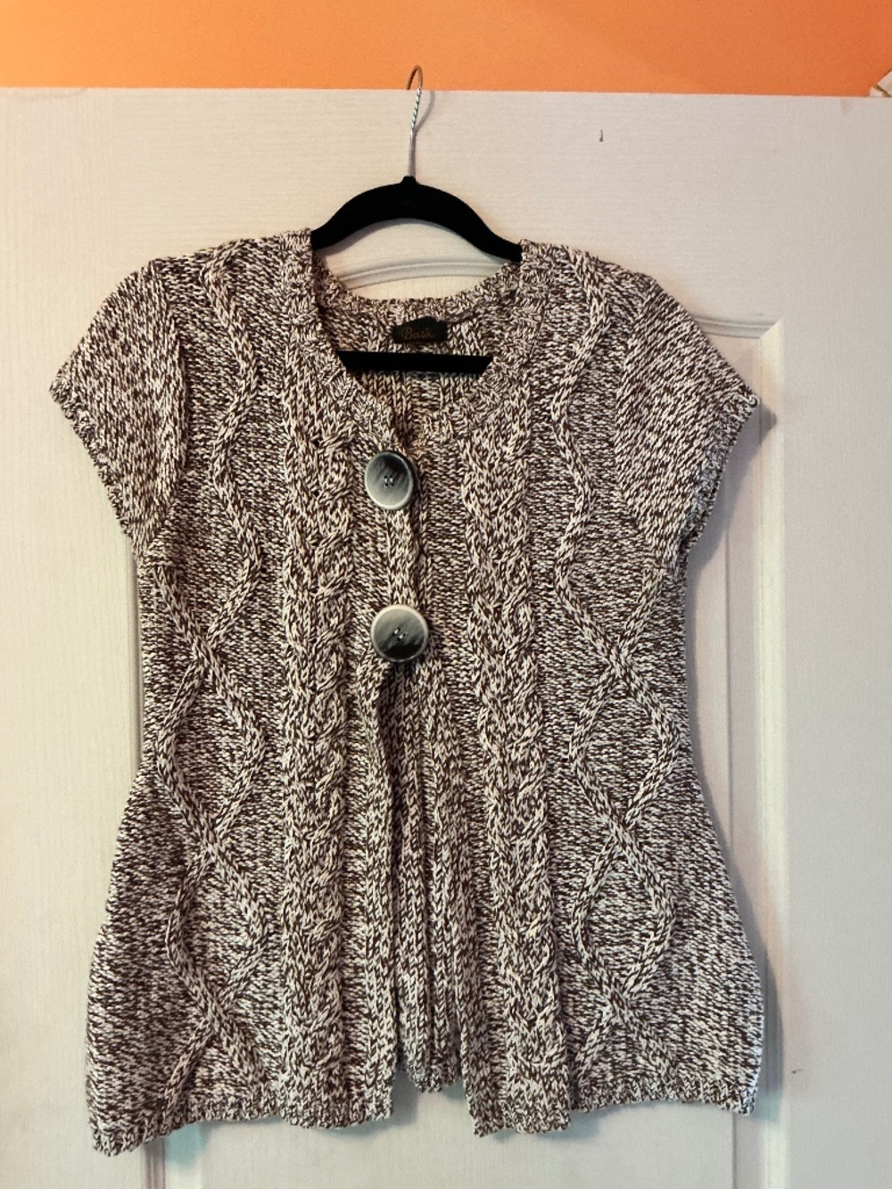 Short sleeve cardigan